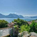 شقة Pezzo 2-bedroom Lakeview With Shared Garden And Terrace سان سيرو